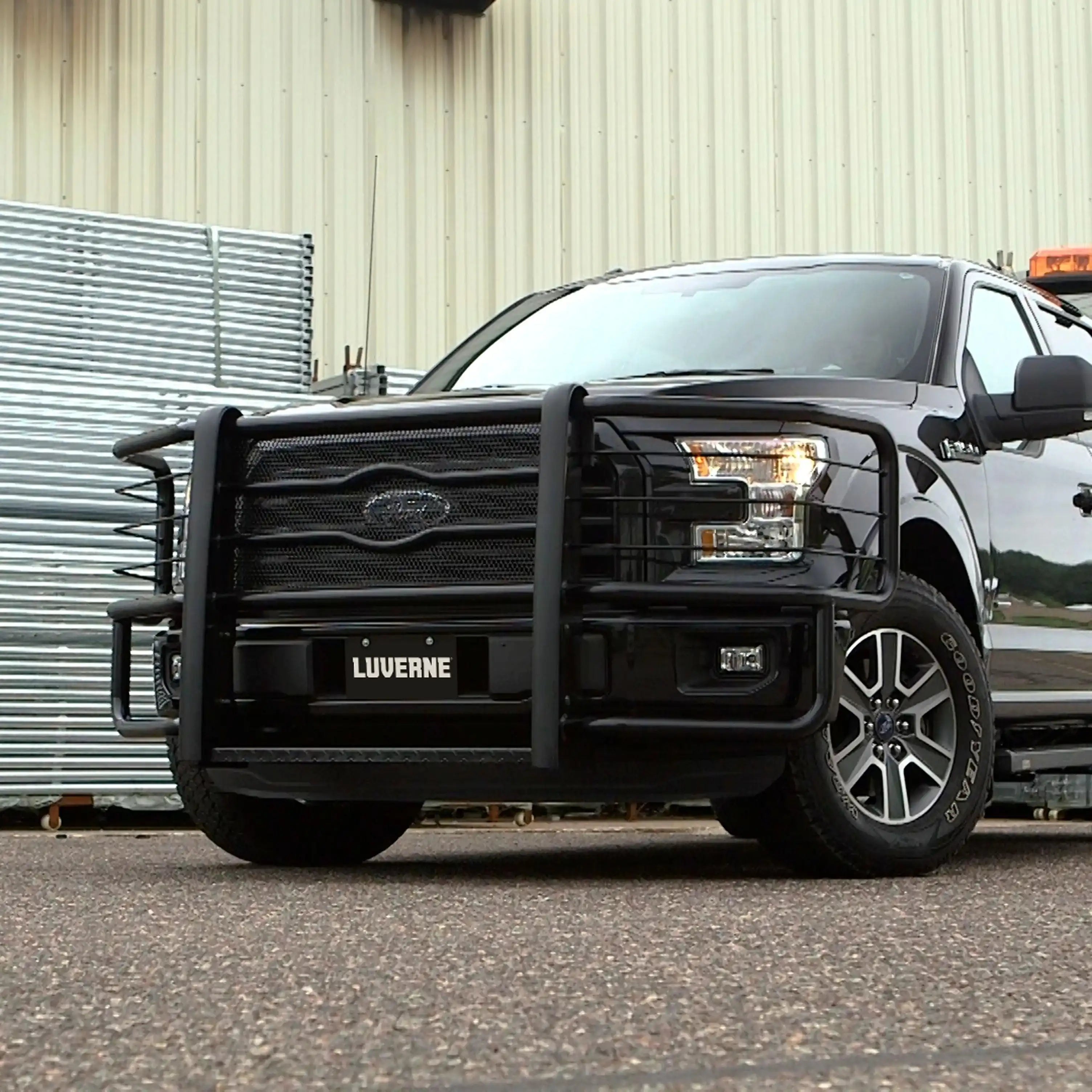 Steel Grill Guards LUVERNE 321523 - Prowler Max Black Steel Grille Guard (No Brackets