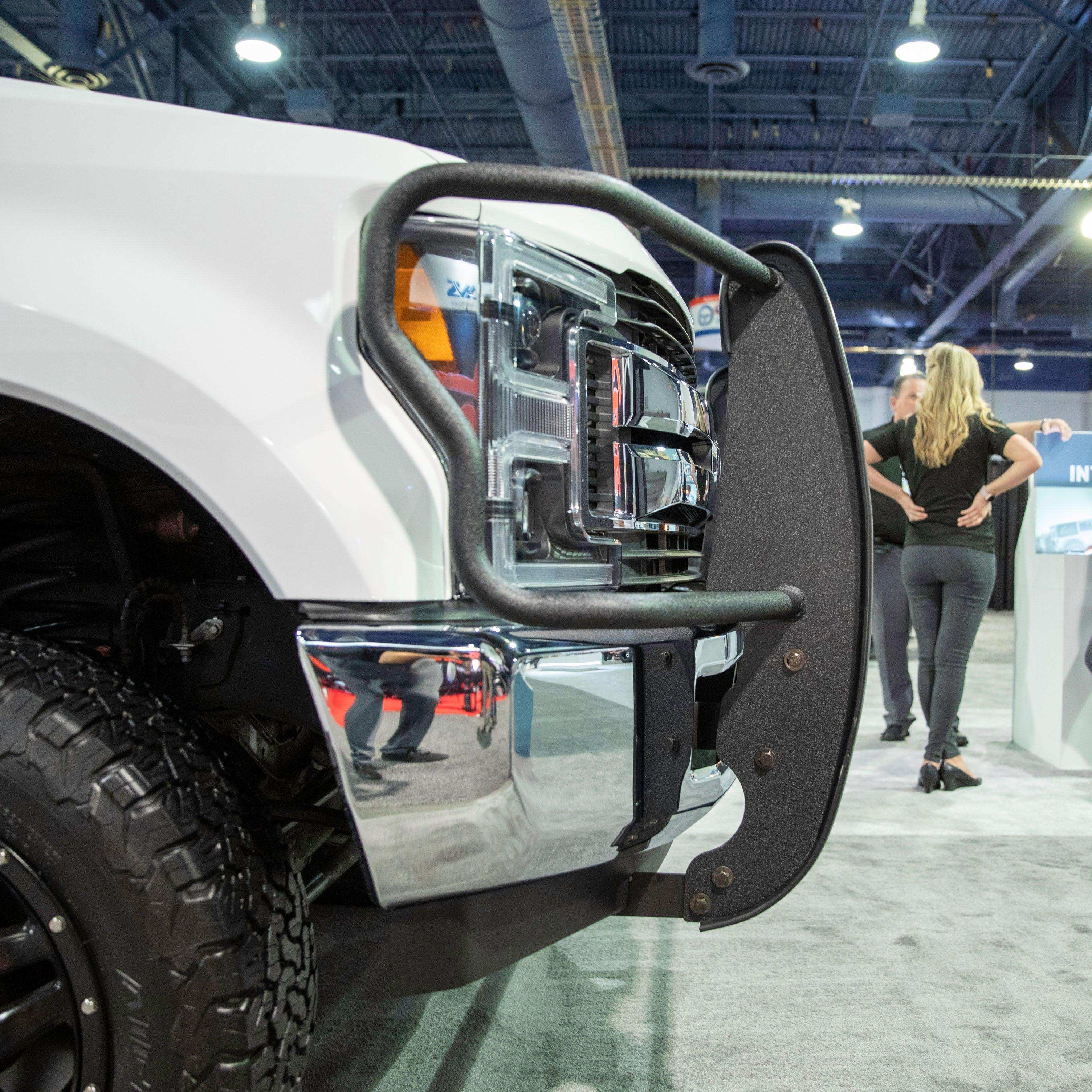 Steel Grill Guards ARIES P3067 - Pro Series Black Steel Grille Guard, Select Ford F-250, F