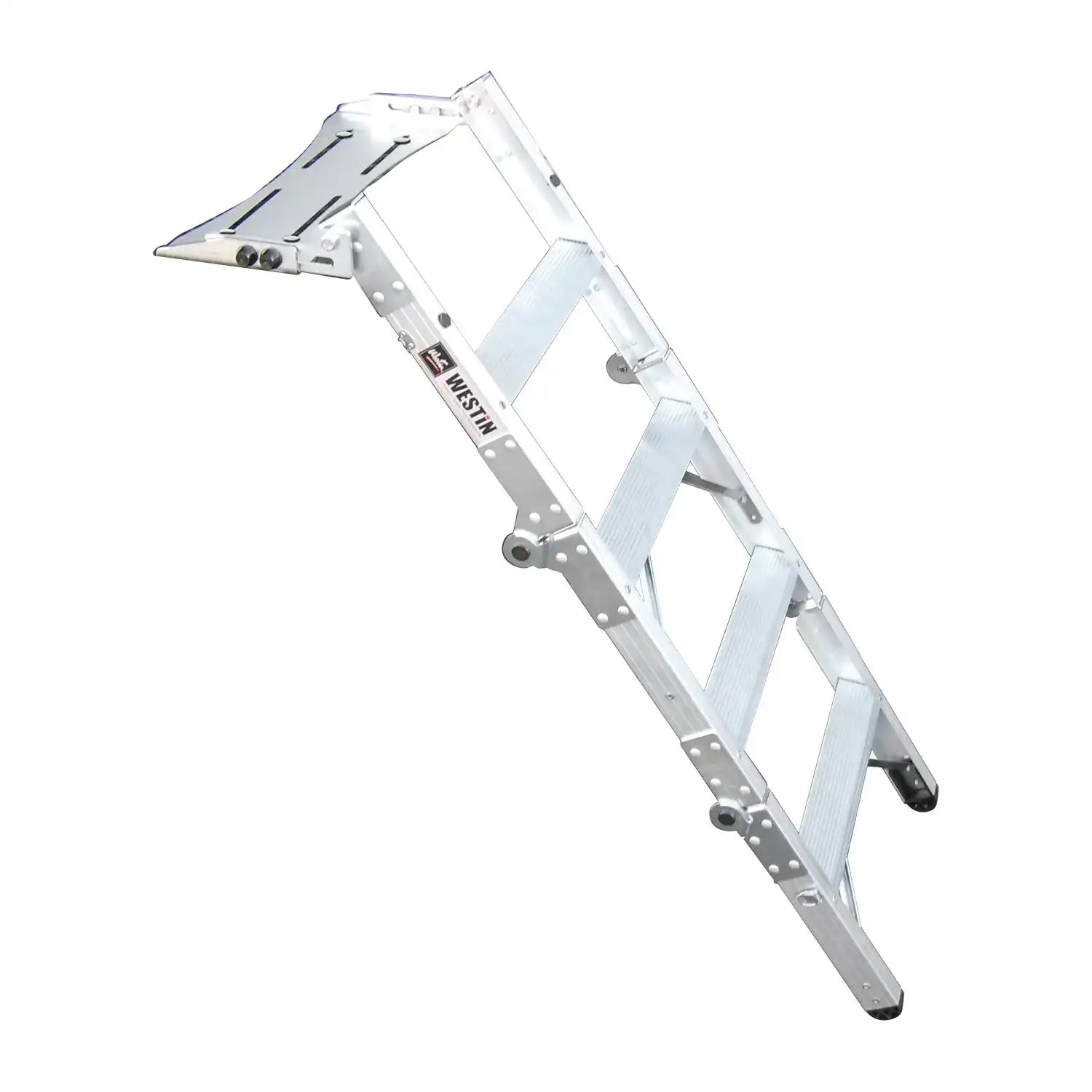 Can the ladder be mounted on trucks with bed covers?