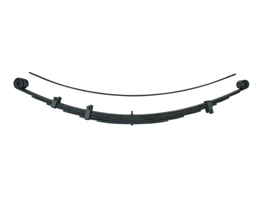 What is the lift range for the leaf spring pack?