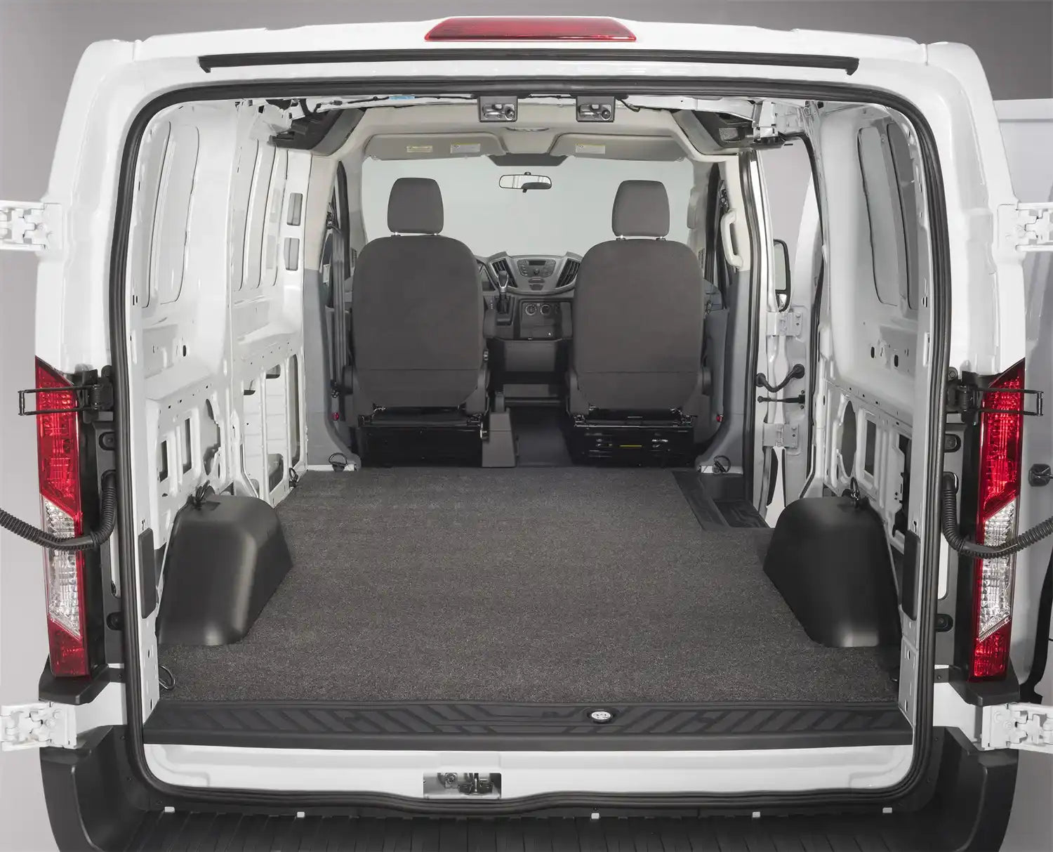 What are the dimensions of the VanTred cargo mat?