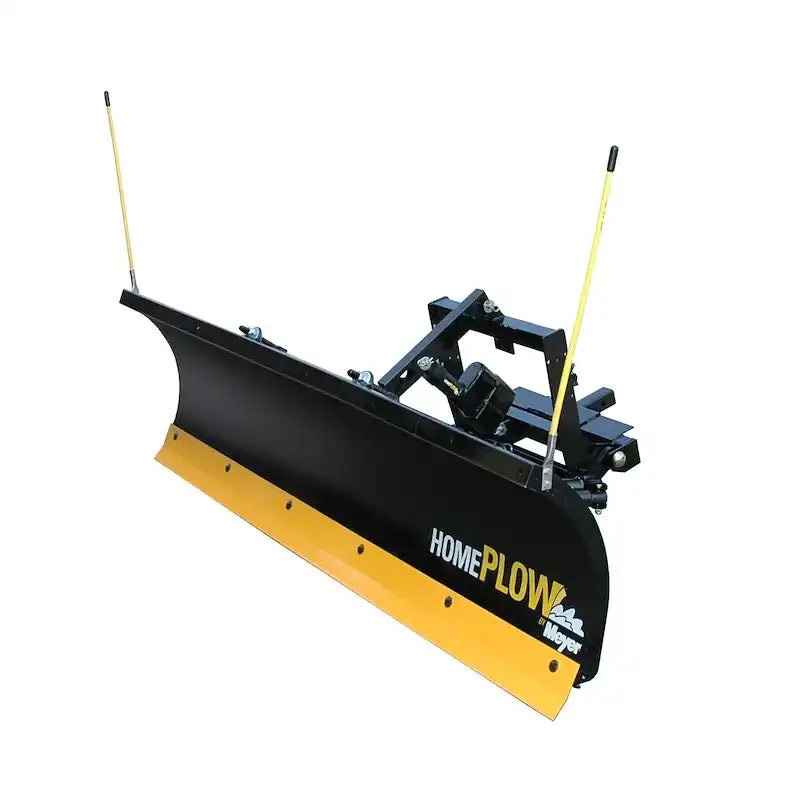What are the dimensions of the snow plow blade?