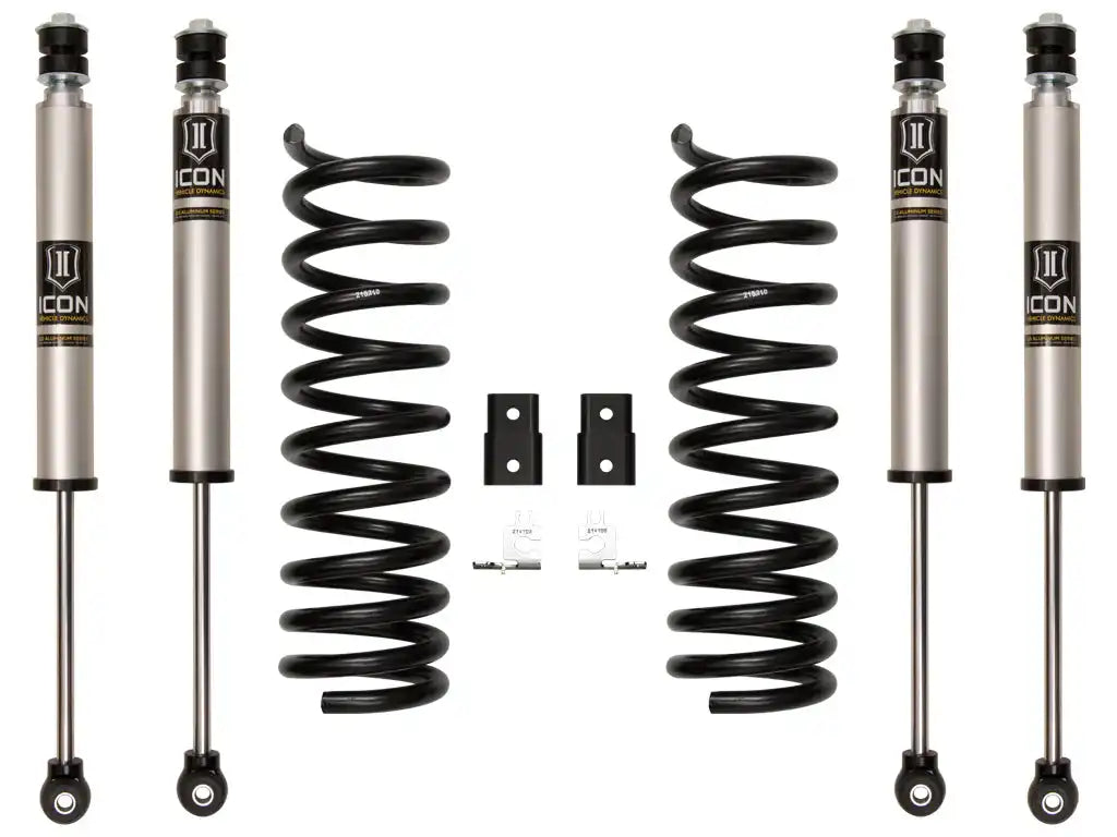 ICON Vehicle Dynamics K212541 14-UP RAM 2500 4WD 2.5" STAGE 1 SUSPENSION SYSTEM Questions & Answers