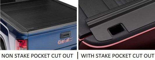 Retrax Tonneau Cover with & without pocket cut out - MyTruckPoint