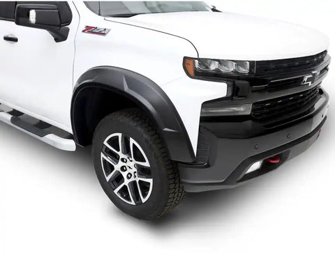 Bushwacker 50061-02 DRT STYLE FENDER FLARE - 2Pc Front