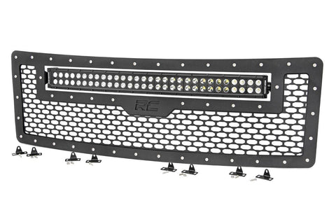 Mesh Grille | 30" Dual Row LED | Black | Ford F-150 2WD/4WD (09-14)