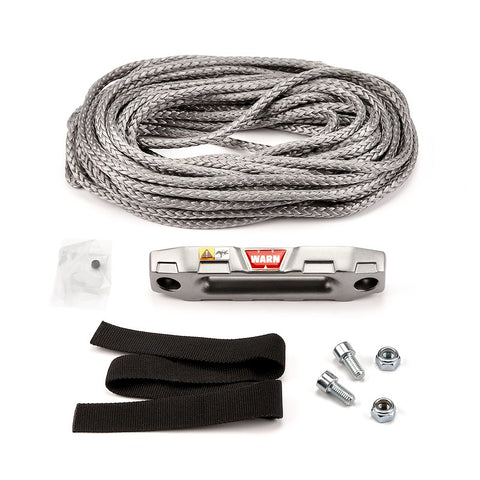Warn 100970 - Synthetic Rope Upgrade Kit For VRX 4500/ AXON 5500 Winches