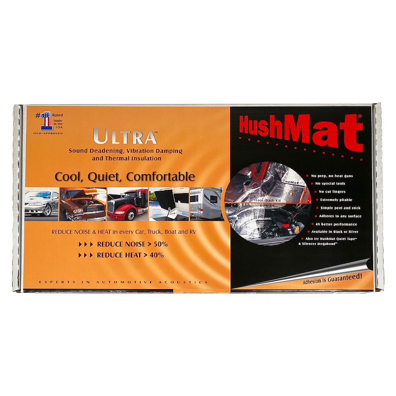 HushMat Ultra retail packaging
