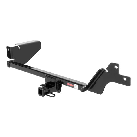 CURT 16055 Bent Plate 5th Wheel Rail Gooseneck Hitch with 2-5/16 Ball, 25K (3 Offset)