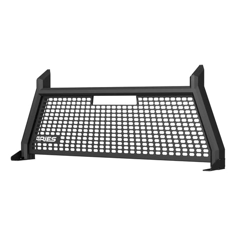 ARIES 1110105 - AdvantEDGE Black Aluminum Headache Rack, Select Silverado, Sierra 2500, 3500 HD