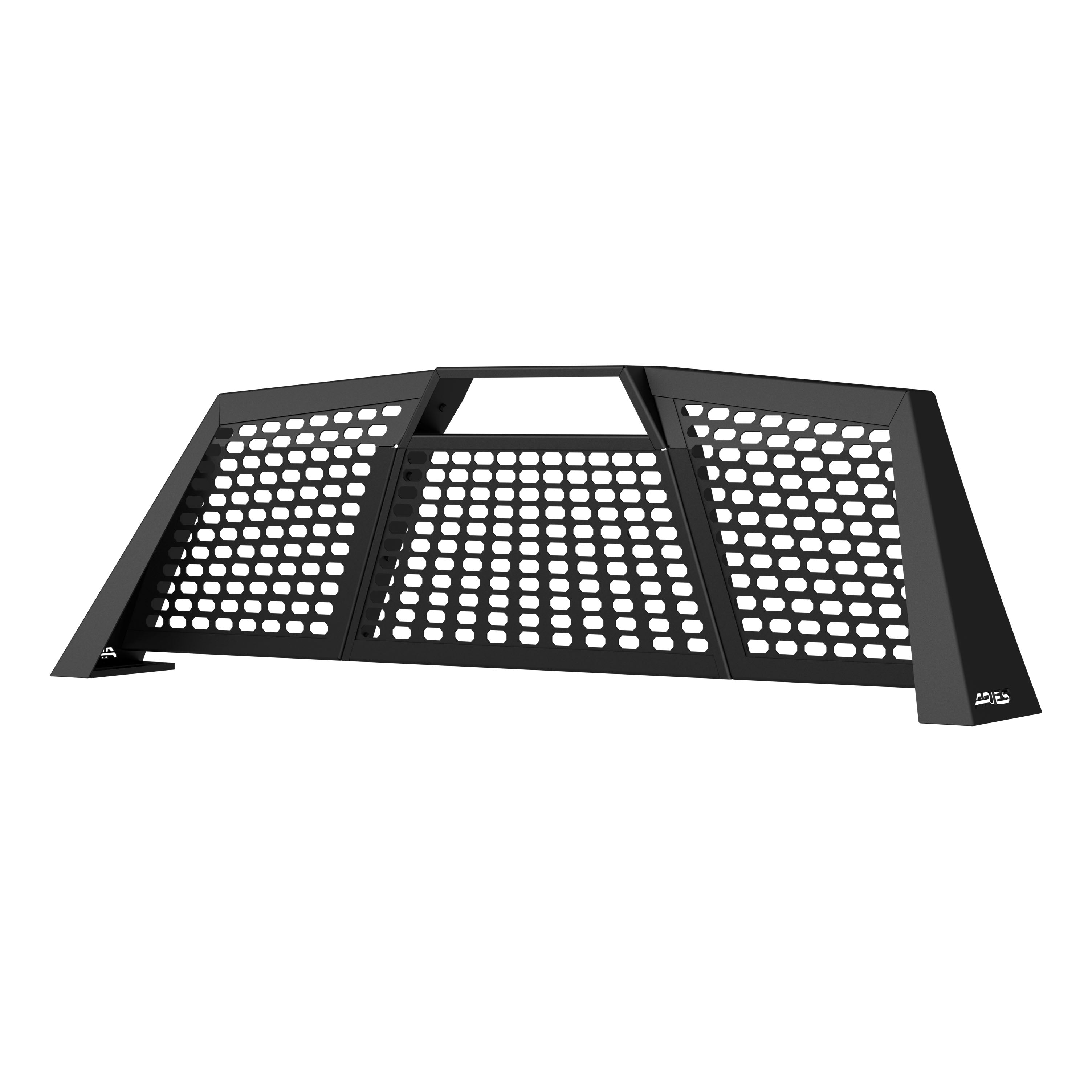 ARIES 1110110 - Switchback Black Aluminum Headache Rack, Select