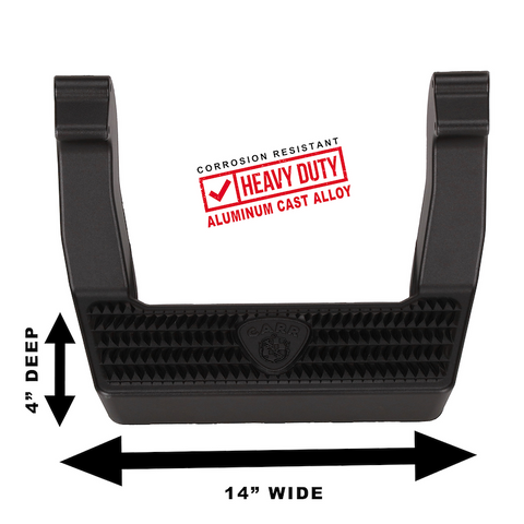 Carr 114031 LD Step Assist/Side XP3 Black Powder Coat Pair