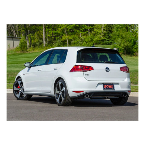 CURT 114123 - Class 1 Trailer Hitch 1-1/4in. Ball Mount Select Volkswagen Golf GTI