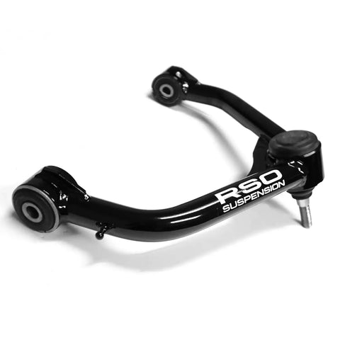 Raptor Series 120109-452600 RSO Suspension - Front Upper Control Arms Tubular Steel 2-4in Lift Black Powder Coated 09-18 Dodge Ram 1500 19-23 Classic