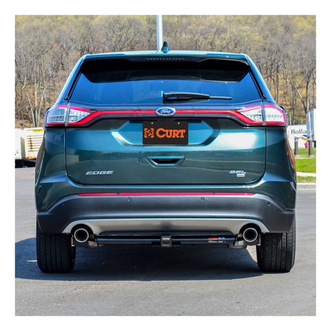 CURT 12140 Class 2 Trailer Hitch, 1-1/4-Inch Receiver, Fits Select Ford Edge