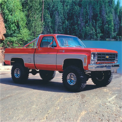 Superlift K422 6 Lift Kit(w/52 Rr Sprngs)-73-87 K10/K15&73-91 Blzr/Jimmy/Sbrbn 4WD-w/SL Shcks