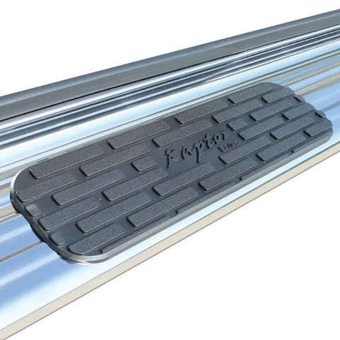 Raptor Series 1304-0378 - 7 In SSR Running Boards Polished Stainless Steel 05-23 Toyota Tacoma Double Cab