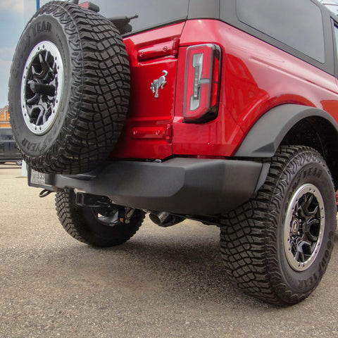 CURT 13493 Class 3 Trailer Hitch, 2-Inch Receiver, Fits Select Ford Bronco