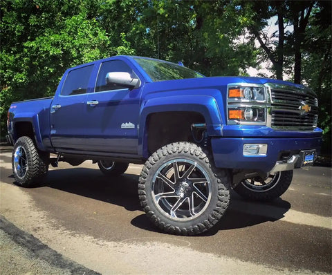 Superlift K908KG 8 Lift Kit-14-18(19OldBody)GM1500 4WDw/OE Al or SS Ctrl Arms/KingClvr/Res RrShk