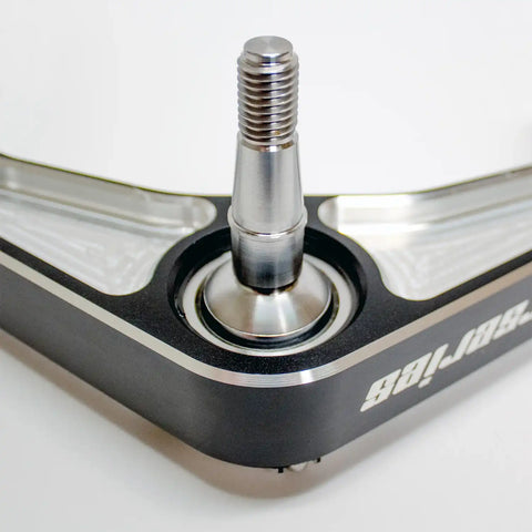 Raptor Series 140115-447200 RSO Suspension - Front Upper Control Arms Forged Billet Aluminum 1-4in Lift Black Anodized 04-23 Nissan Titan 05-23 Armada 04-13 Infiniti QX56 14-23 QX80