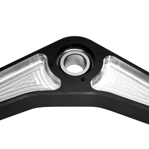 Raptor Series 140115-447200 RSO Suspension - Front Upper Control Arms Forged Billet Aluminum 1-4in Lift Black Anodized 04-23 Nissan Titan 05-23 Armada 04-13 Infiniti QX56 14-23 QX80