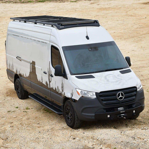 Westin 15-00025 - Mesa Roof Rack Mercedes-Benz Sprinter With 144 in. Wheelbase