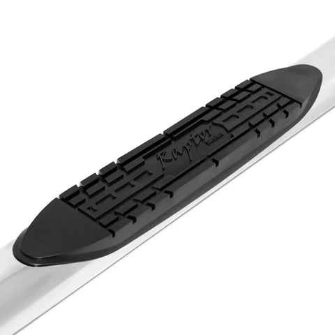 Raptor Series 1501-0020M - 4 In OE Style Curved Oval Steps Polished Stainless Steel 00-13 Chevy Silverado/GMC Sierra 1500 00-19 Silverado/Sierra 2500/3500 HD Crew Cab