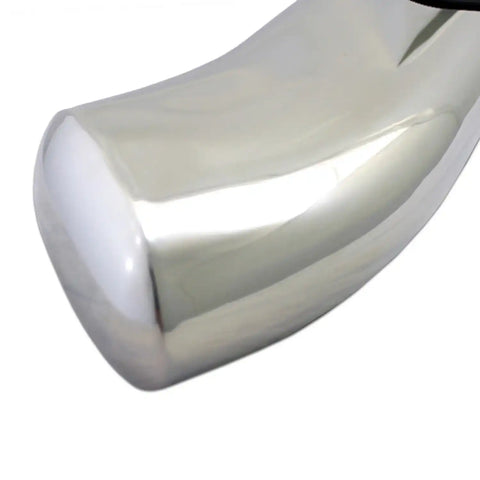 Raptor Series 1501-0020M - 4 In OE Style Curved Oval Steps Polished Stainless Steel 00-13 Chevy Silverado/GMC Sierra 1500 00-19 Silverado/Sierra 2500/3500 HD Crew Cab