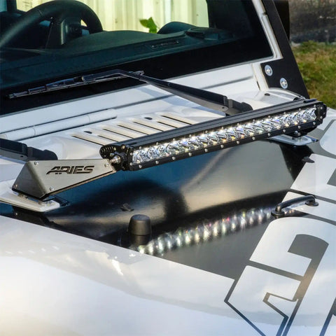 ARIES 1501300 - Jeep JK Hood Light and Brackets