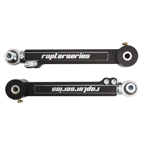 Raptor Series 150308-435900 RSO Suspension - Rear Upper Control Arms Forged Billet Aluminum 0-3.5in Lift Black Anodized 03-23 Toyota 4Runner 07-14 FJ Cruiser 03-09 Lexus GX470 10-23 GX460
