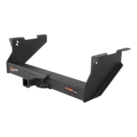 CURT 25002 Hand Crank Winch with 15' Strap & Bow Loop (900 lbs, 6.5 Handle)
