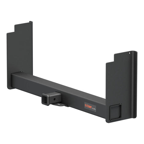 CURT 15902 Universal Weld-On Trailer Hitch, 2 Receiver (18 to 43 Frames, 11-1/2 Drop)