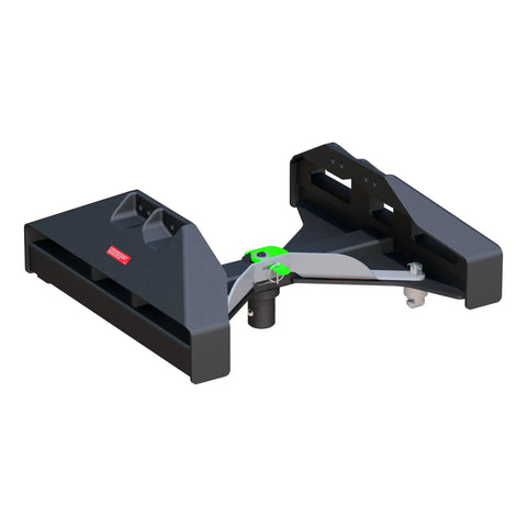 CURT 16026 Puck System 5th Wheel Legs, Select Nissan Titan XD, 8' Bed, 20K