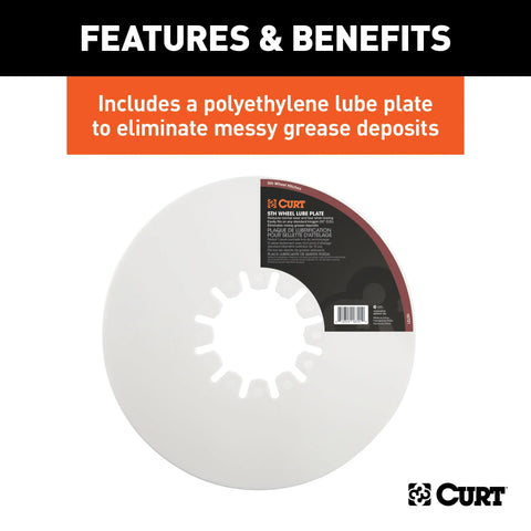 CURT 16034 A20 5th Wheel Hitch, Select Ford F-250, F-350, F-450, 8' Bed Puck System