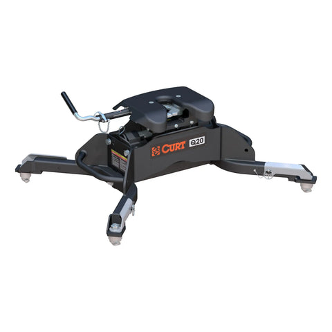 CURT 16045 Q20 5th Wheel Hitch, Select Ram 2500, 3500, 8' Bed Puck System