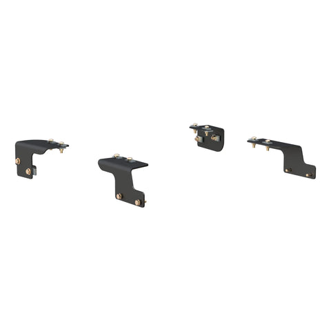 CURT 16468 Custom 5th Wheel Brackets, Select Toyota Tundra, 6.5' Bed (No Extended Crew Cab)