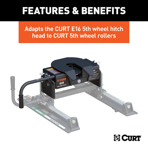 CURT 16505 E16 5th Wheel Hitch Head Adapter