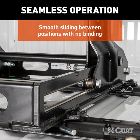CURT 15460 Xtra Duty Class 5 Hitch, 2", Select Chevy Silverado, GMC Sierra 2500, 3500 HD