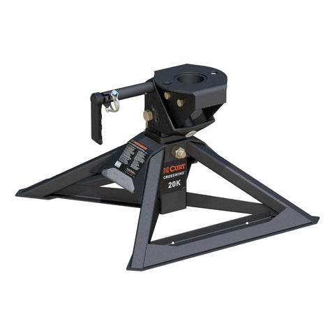 CURT 16602 CrossWing 20K Single-Point 5th Wheel Hitch for 2-5/16 Gooseneck