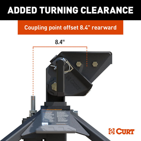 CURT 13344 Class 3 Hitch, 2", Select Buick, Chevy, Oldsmobile, Pontiac (Concealed)