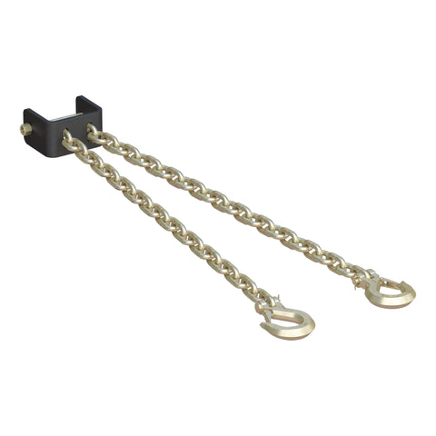 CURT 16613 - CrossWing 5th Wheel Safety Chain Assembly