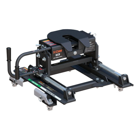 CURT 16667 E16 Sliding 5th Wheel Hitch, 16K, Select Silverado, Sierra, 6.5' Bed Puck System