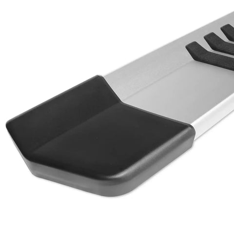 Raptor Series 1704-0367 - 6 In OEM Style Slide Track Running Boards Brushed Aluminum 05-23 Toyota Tacoma Access/Extended Cab