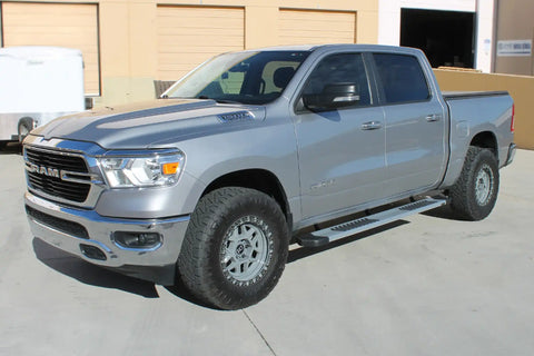 Raptor Series 1704-0132 - 6 In OEM Style Slide Track Running Boards Brushed Aluminum 07-21 Toyota Tundra Double Cab