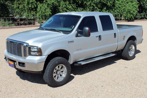 Raptor Series 1703-0343 - 6 In OEM Style Slide Track Running Boards Brushed Aluminum 99-16 Ford F-250/F-350 Super Duty SuperCab