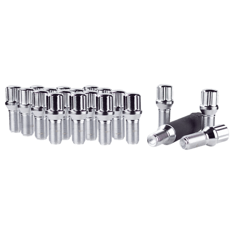 SPLINE LUG BOLT 14-1.25 27MM CHR BULK