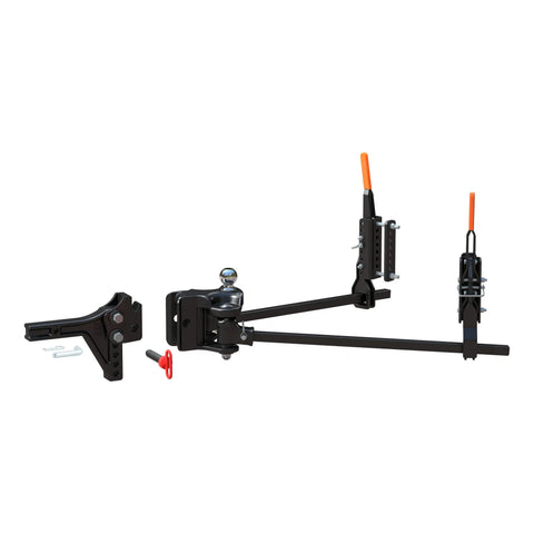 CURT 17520 TRUTRACK TRAILER-MOUNTED WEIGHT DISTRIBUTION HITCH