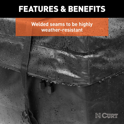 CURT 18211 56 x 22 21 Weather-Resistant Vinyl Cargo Bag