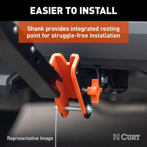 CURT 18401 ActiveLink 1-1/4 Receiver Shank