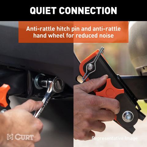 CURT 18401 ActiveLink 1-1/4 Receiver Shank